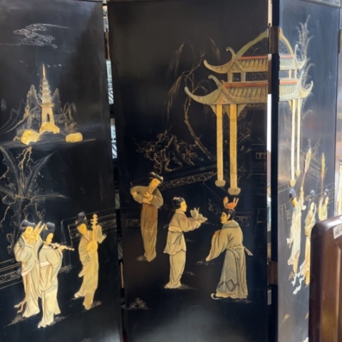 蜜安罐瓷香炉锡茶则