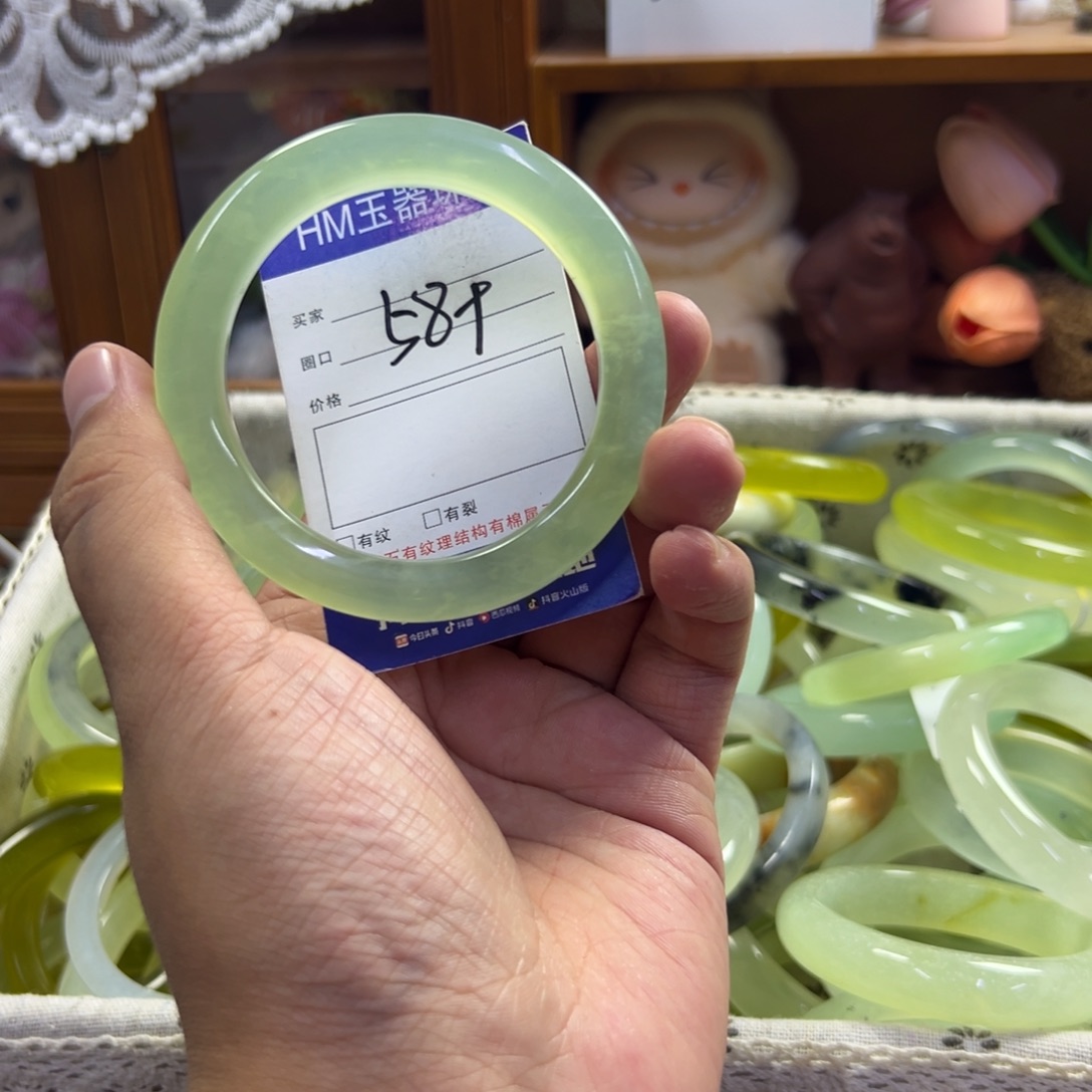 未镶嵌蛇纹石玉手镯474