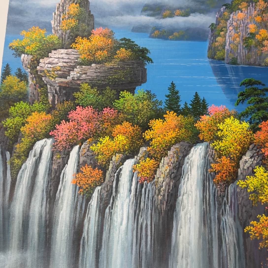 油画我在你心里就是一坨