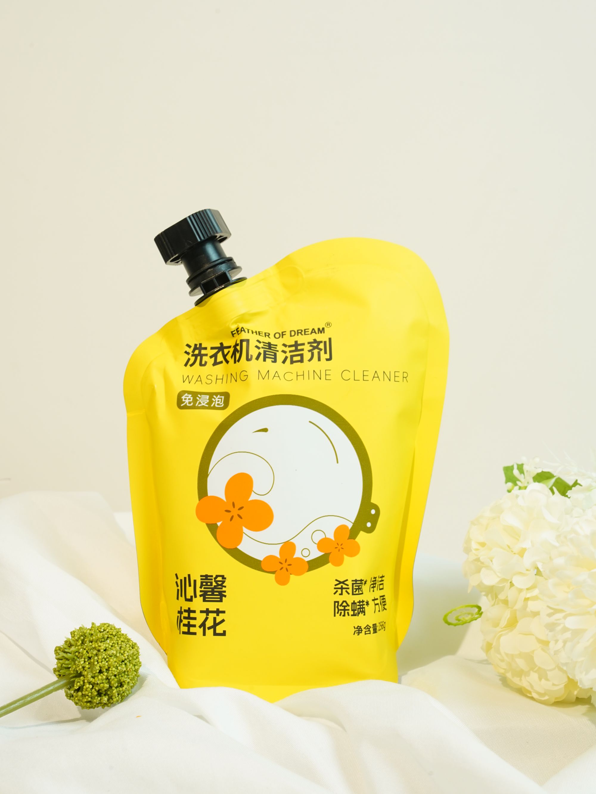 Feather Of Dream洗衣机清洁剂杀菌全自动滚筒养护免浸泡清洗啫喱