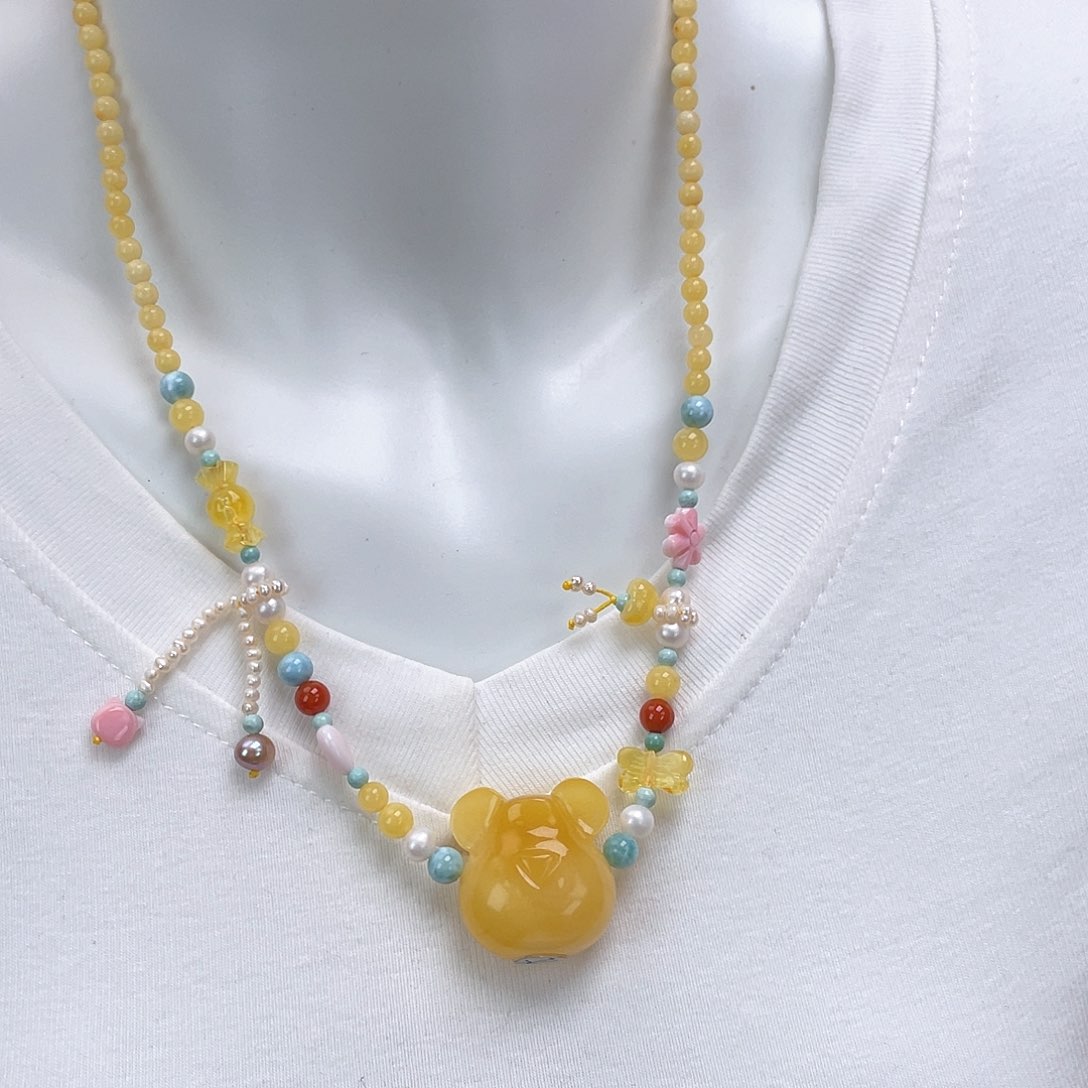 琥珀裸石未镶嵌蜜蜡