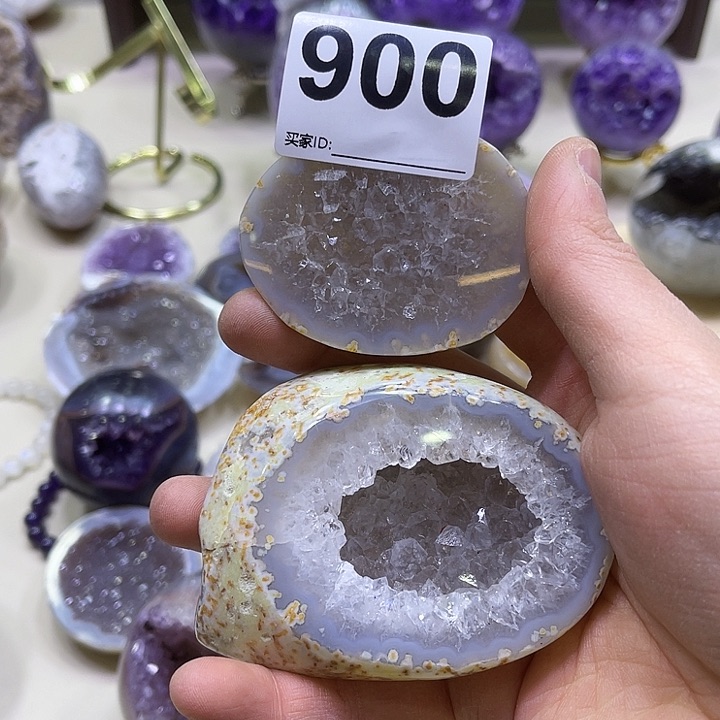 紫晶摆件未镶嵌摆件909