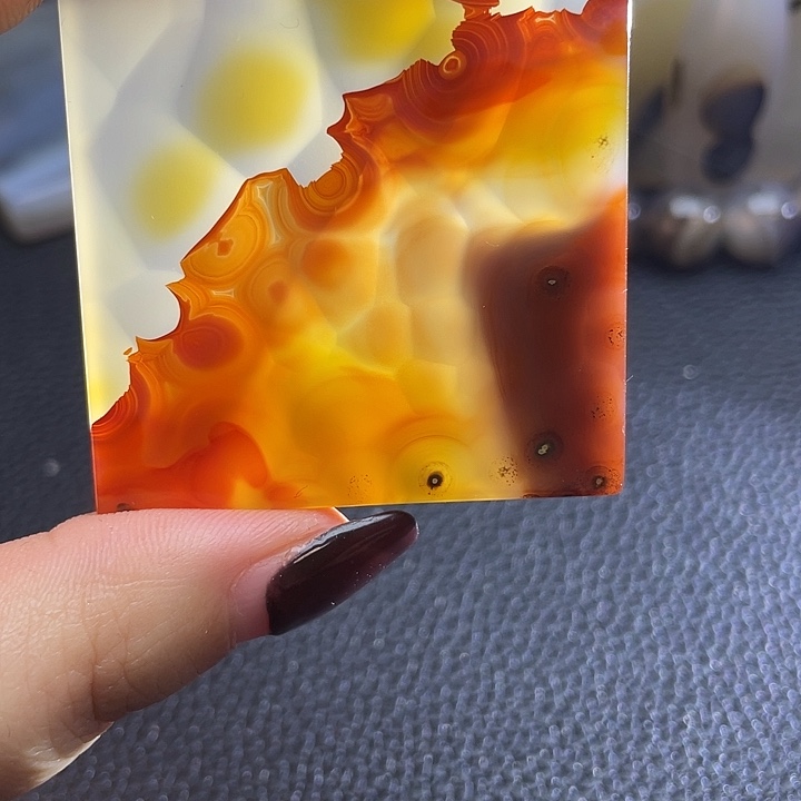 荒***荒玛瑙/玉髓未镶嵌颈饰