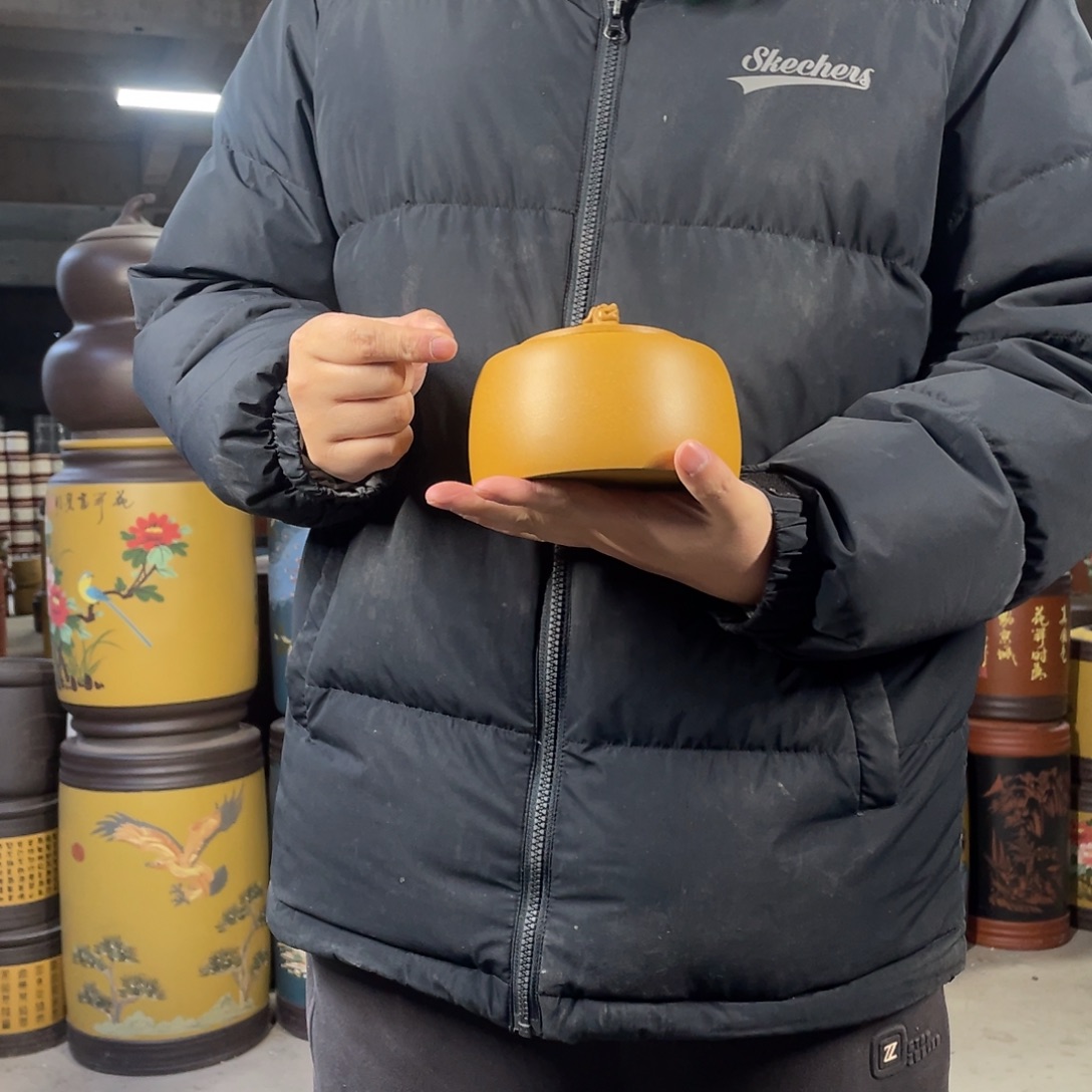 宜兴原矿紫砂茶叶罐