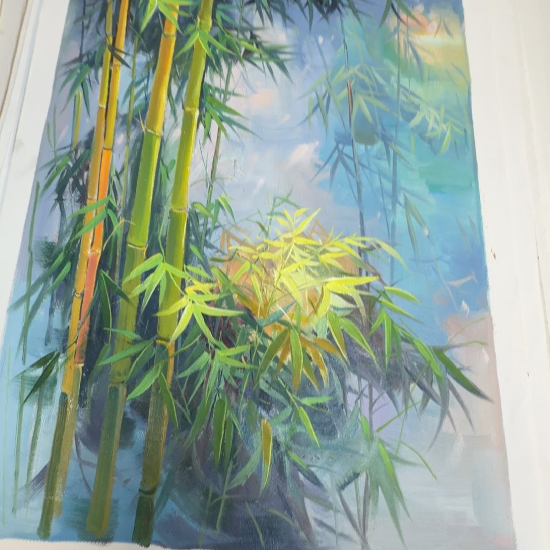 油画加油加油努力加油努力加油努力