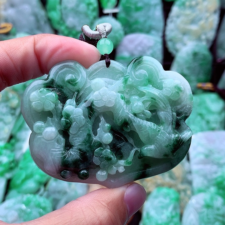 翡翠吊坠(不含链)未镶嵌