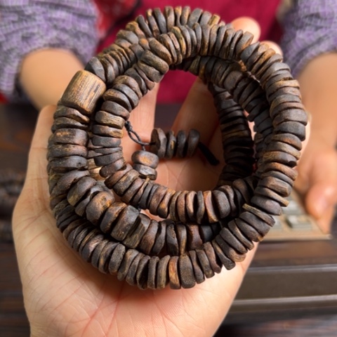 手串沉香莺歌绿一代苗沉水74克卡1.1多样性发1条