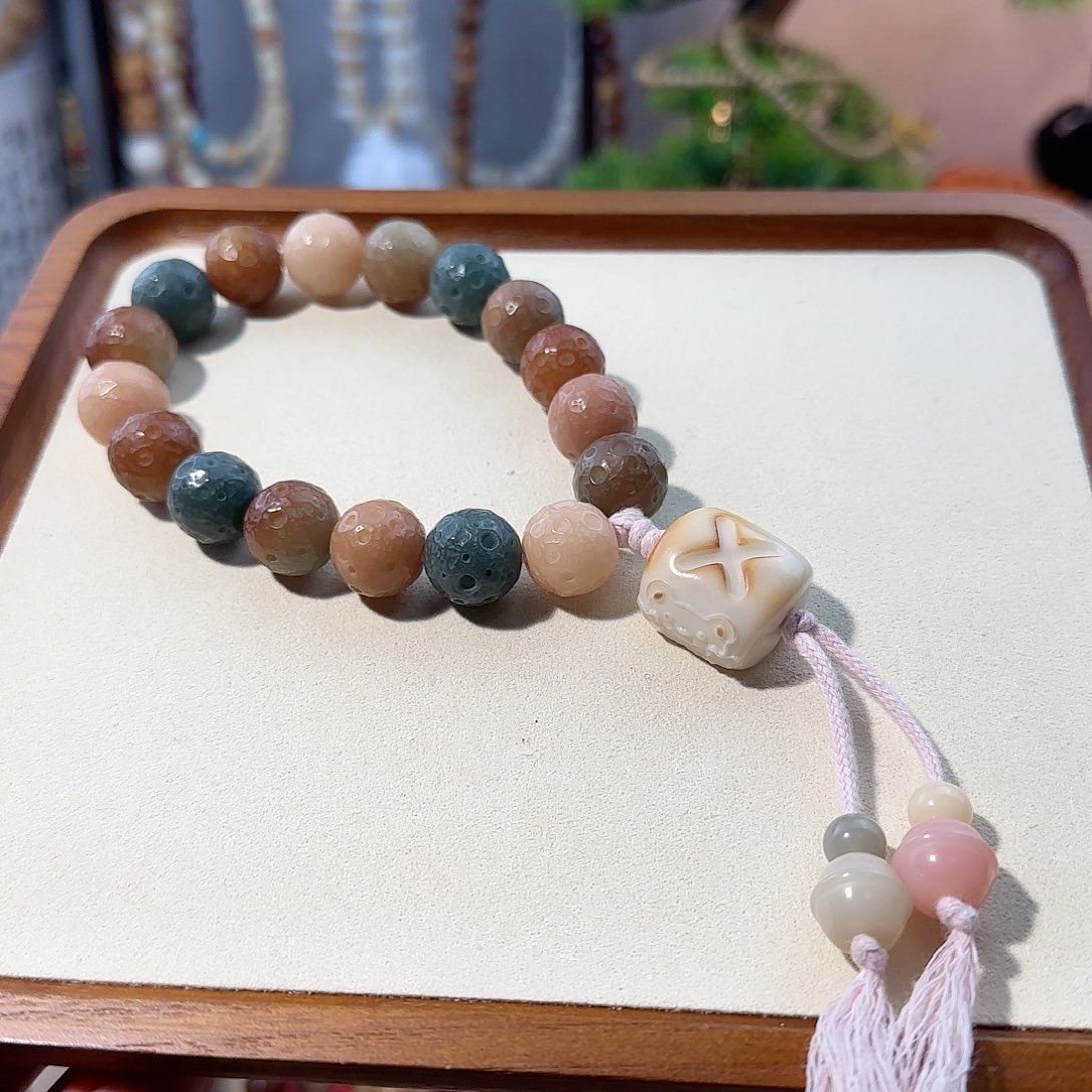 菩提根/象牙果吊坠星球系手持