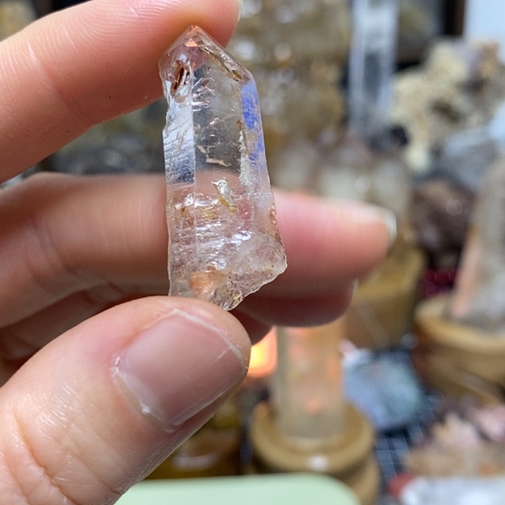 水晶水晶柱未镶嵌