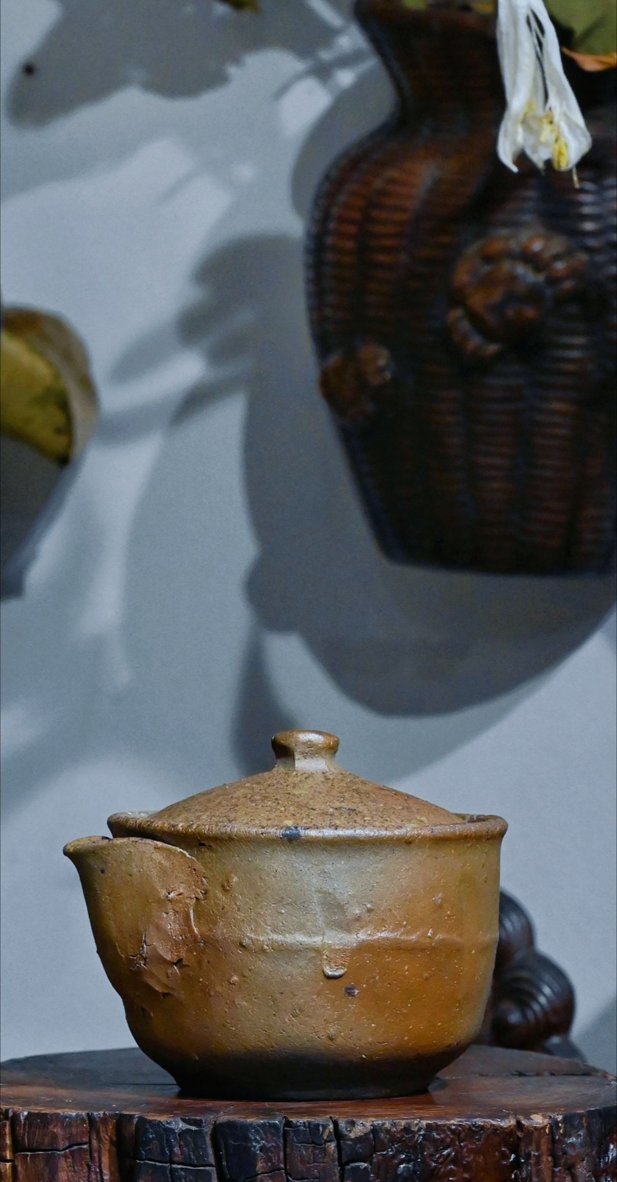 柴烧茶具粗陶备前烧伊势崎阳山全品无伤原箱