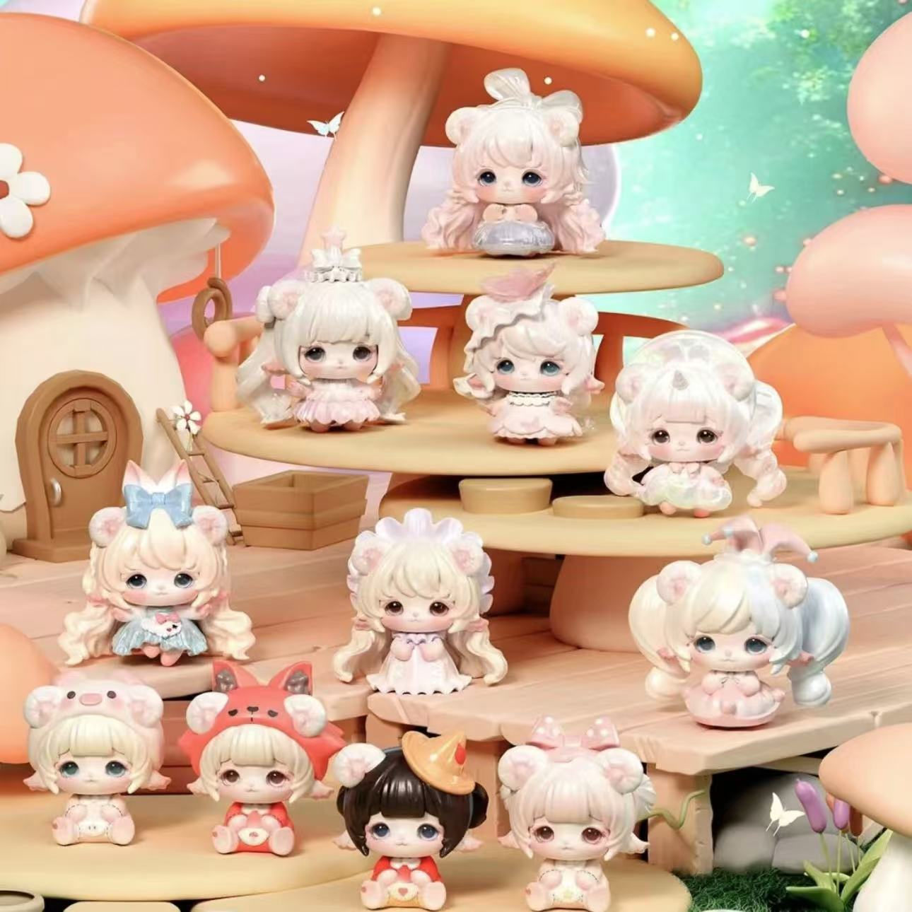 【乖乖2.9】欧童梦小屋 正品多系列潮玩萌粒【标签带黑不拆】