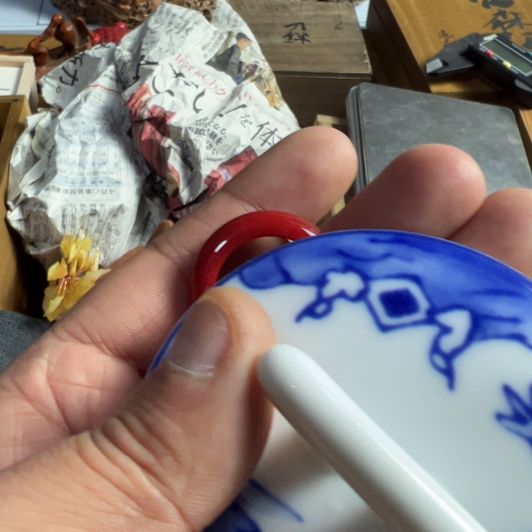 紫砂茶杯我家粉丝真好看啊
