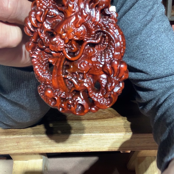 檀香紫檀（小叶紫檀）龙牌