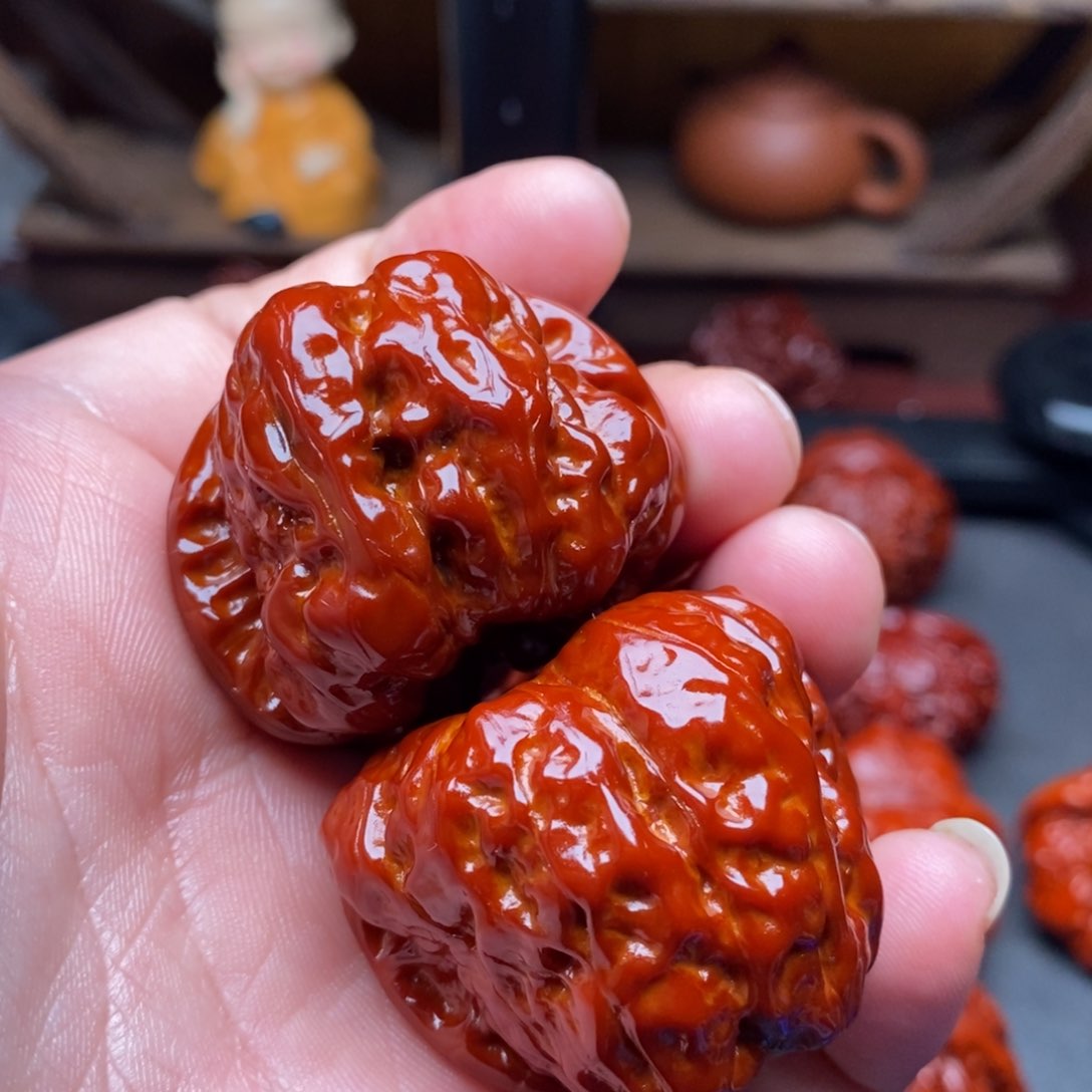 吊坠文玩核桃39蛤蟆头