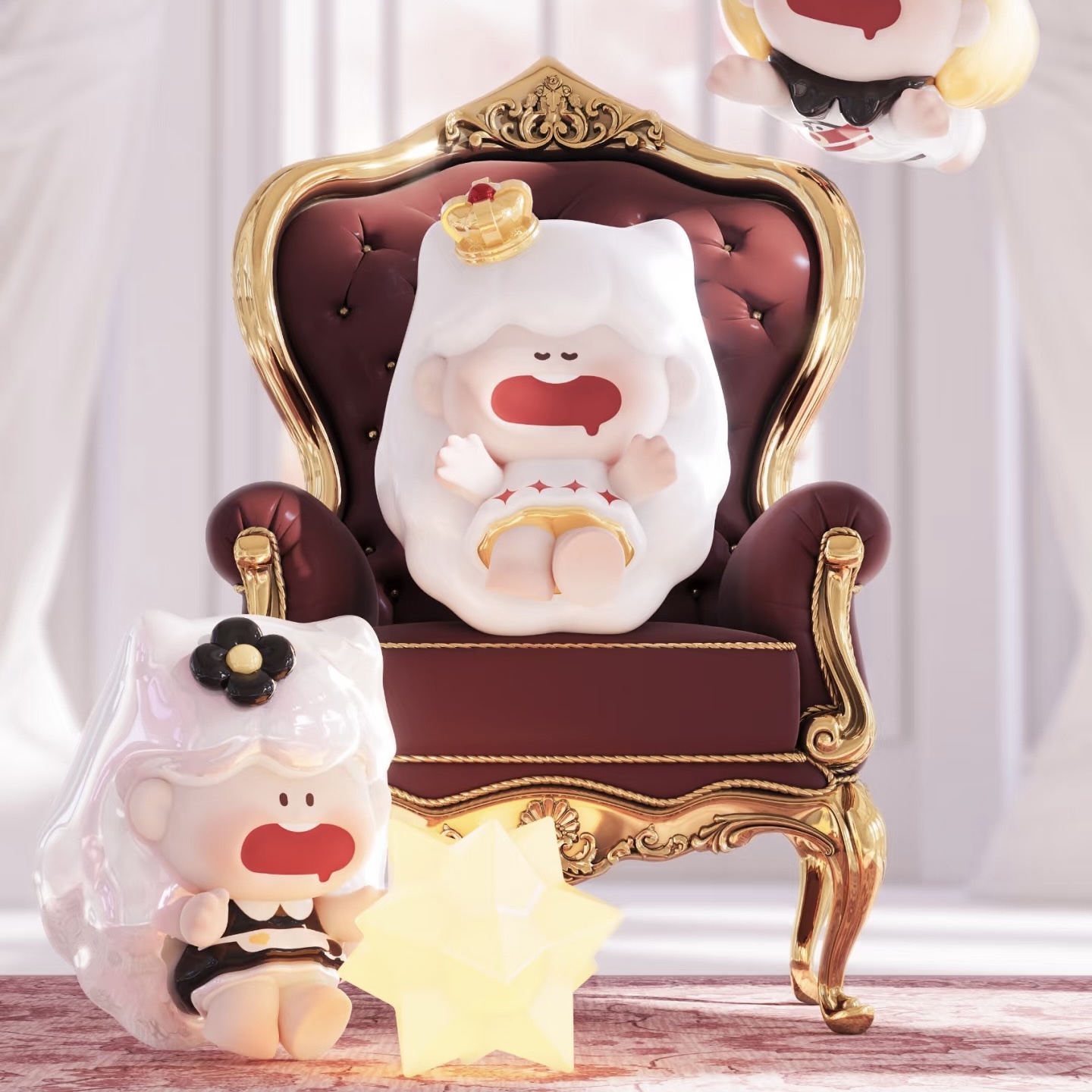 【盲盒】Quupid举高高2代星绒织梦系列萌粒