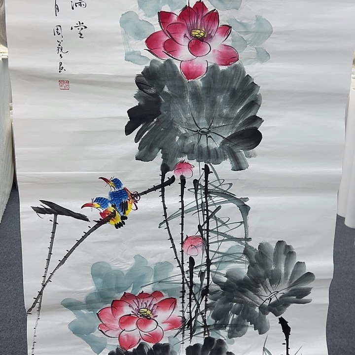 国画手绘国画作品