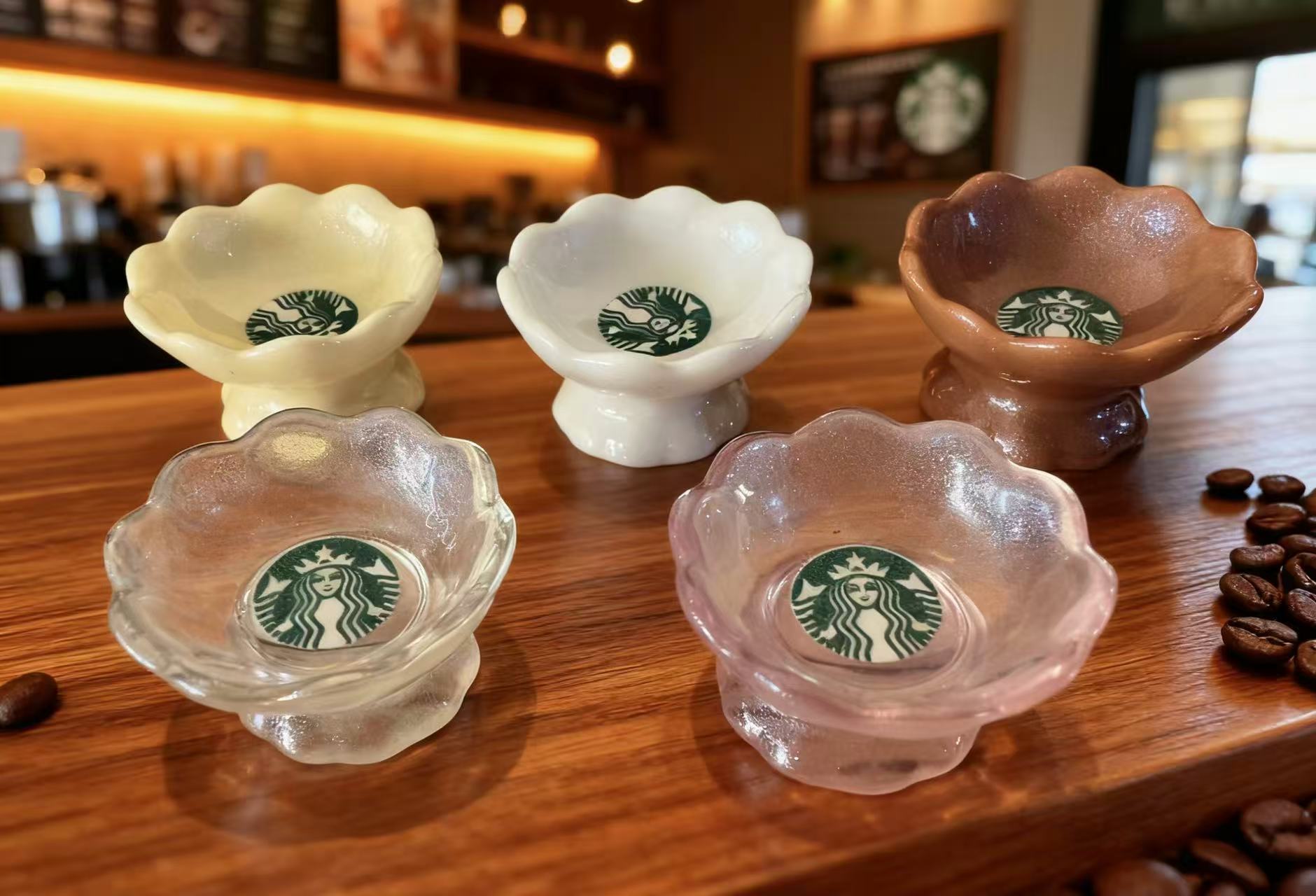 【定制款】星爸爸花型圆盘树脂配件手工玩具DIY摆件