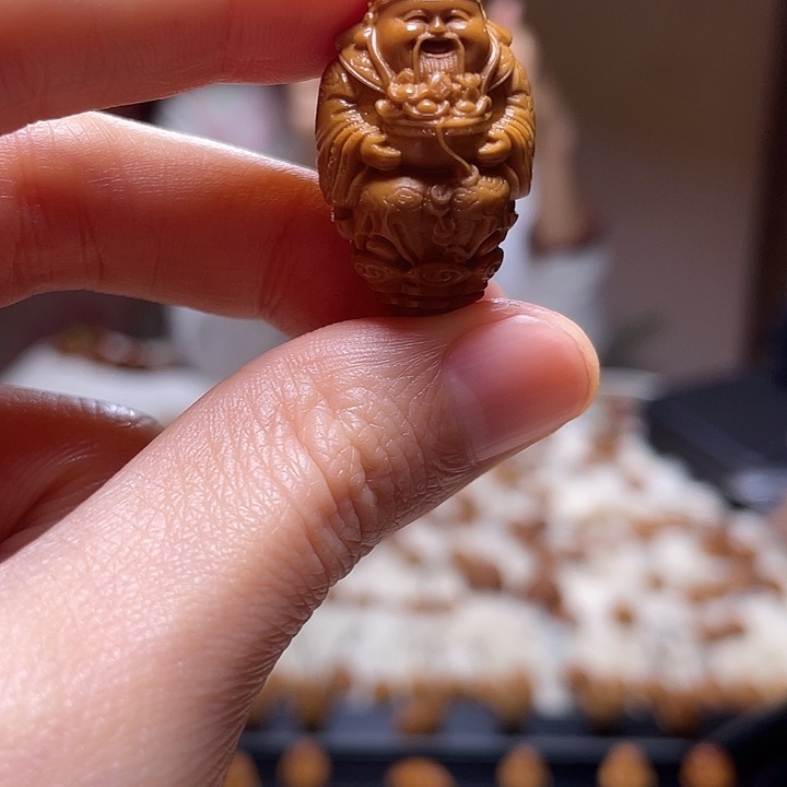 吊坠橄榄核橄榄 财神