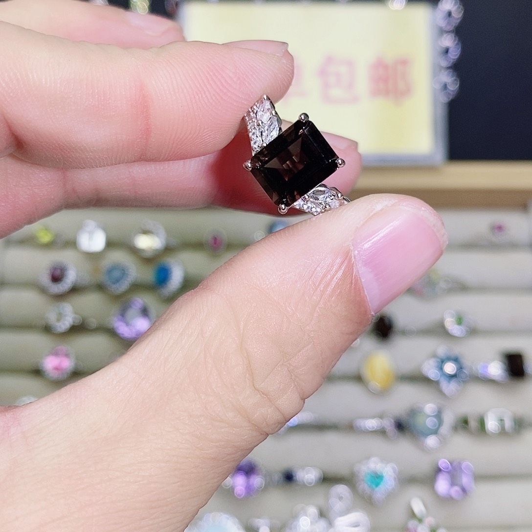 未镶嵌戒指水晶599