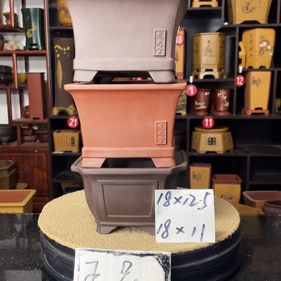 紫砂D-婉秋紫砂花盆