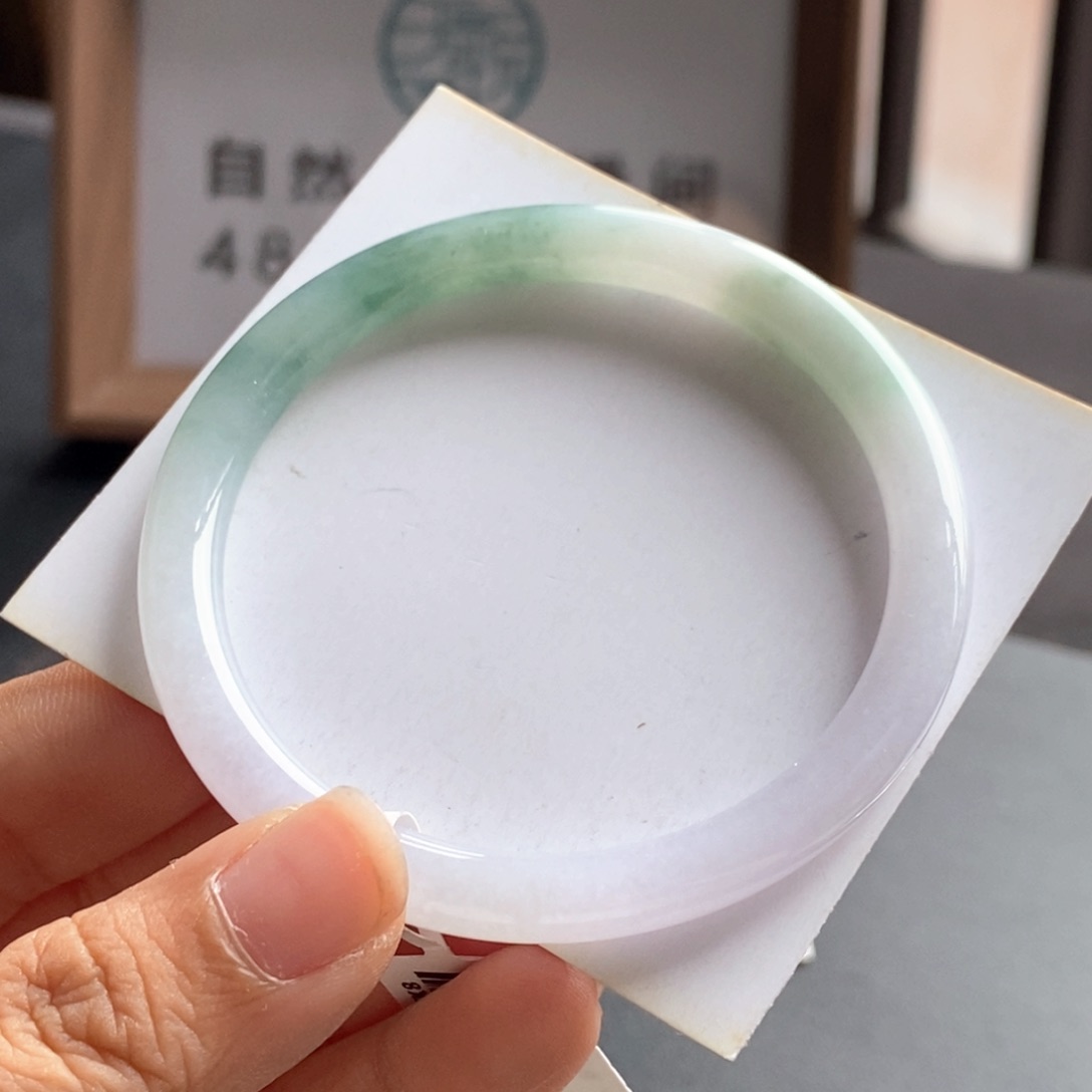 翡翠手镯未镶嵌A21-55.3-6.5-7