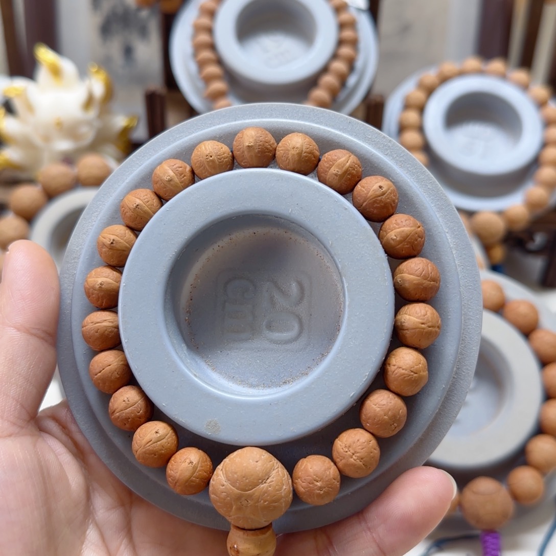 拉***永手串凤眼菩提10.5mm凤眼放漏0@637