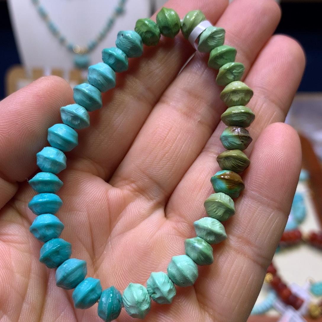 绿松石未镶嵌单圈