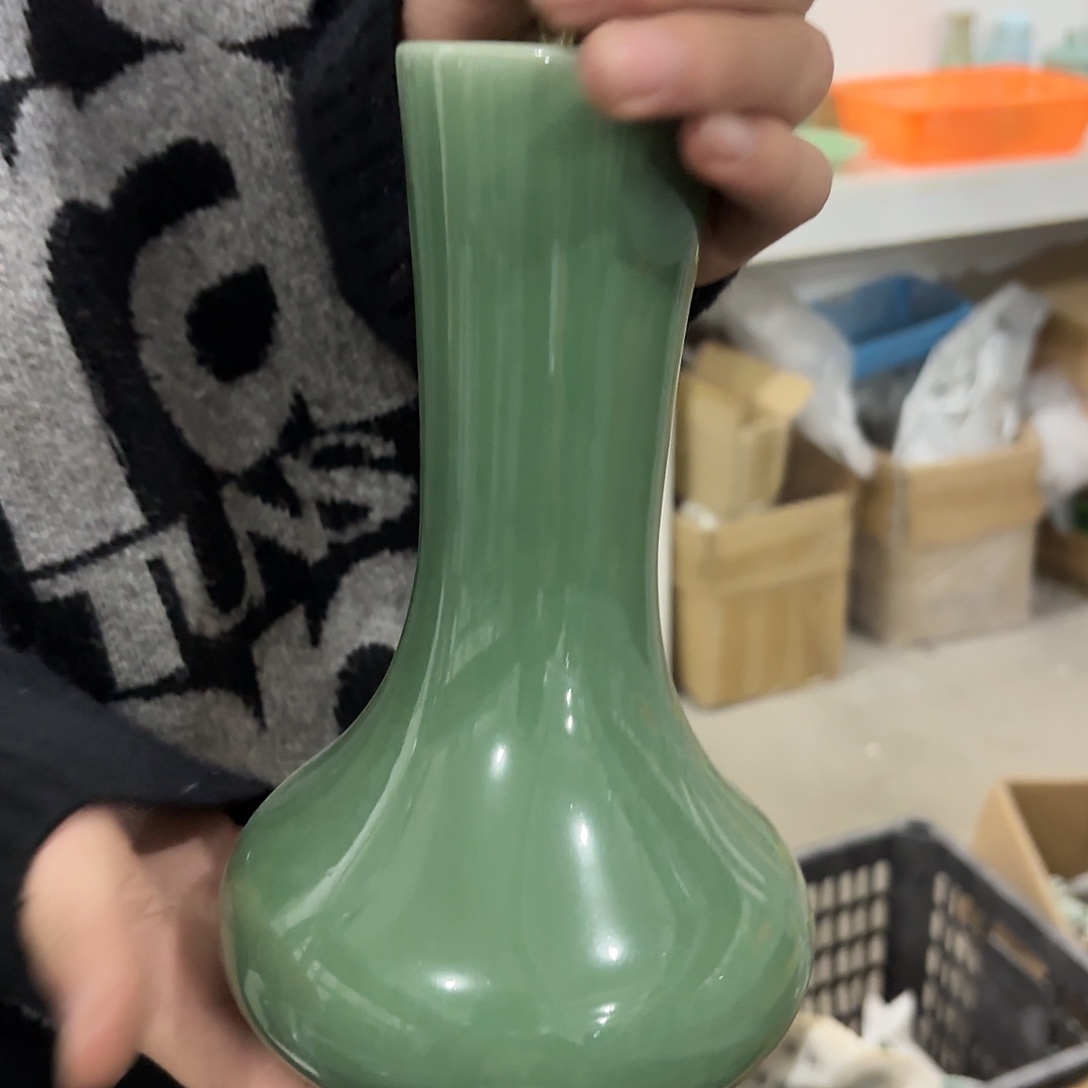 龙泉云间青瓷小米茶器