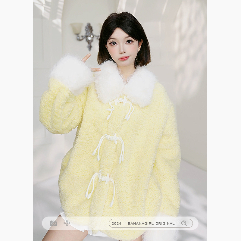 Bananagirl【冬日午后】睡衣女秋冬季循环蓄温速暖外套家居服可外穿