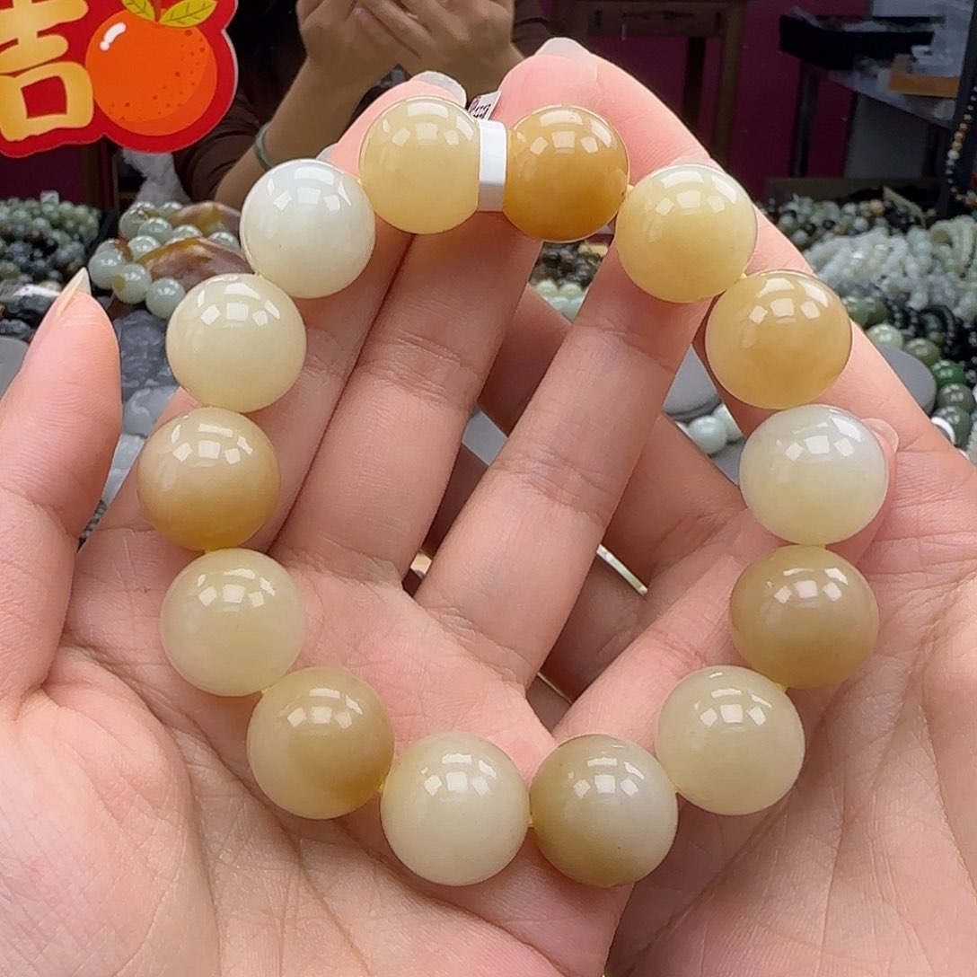 和田玉手链未镶嵌