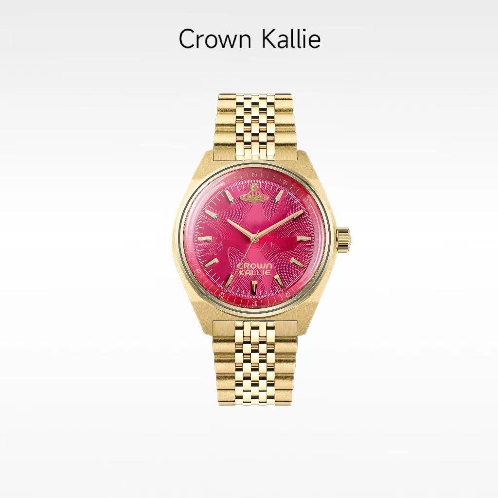 【大火龙果】Crown Kallie西太联名女士土星元素周年限定腕表ck8152