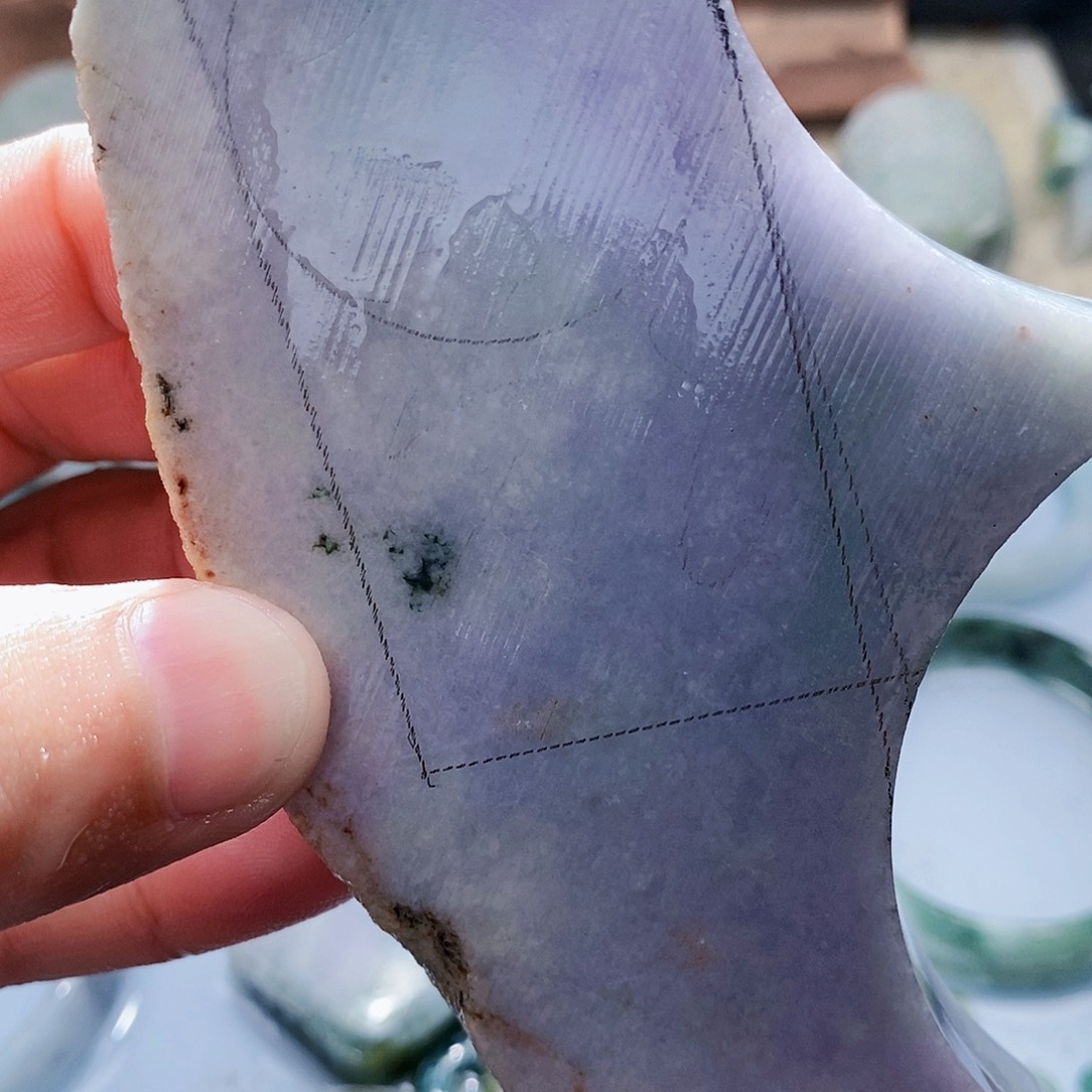 赵***福翡翠未镶嵌颈饰888