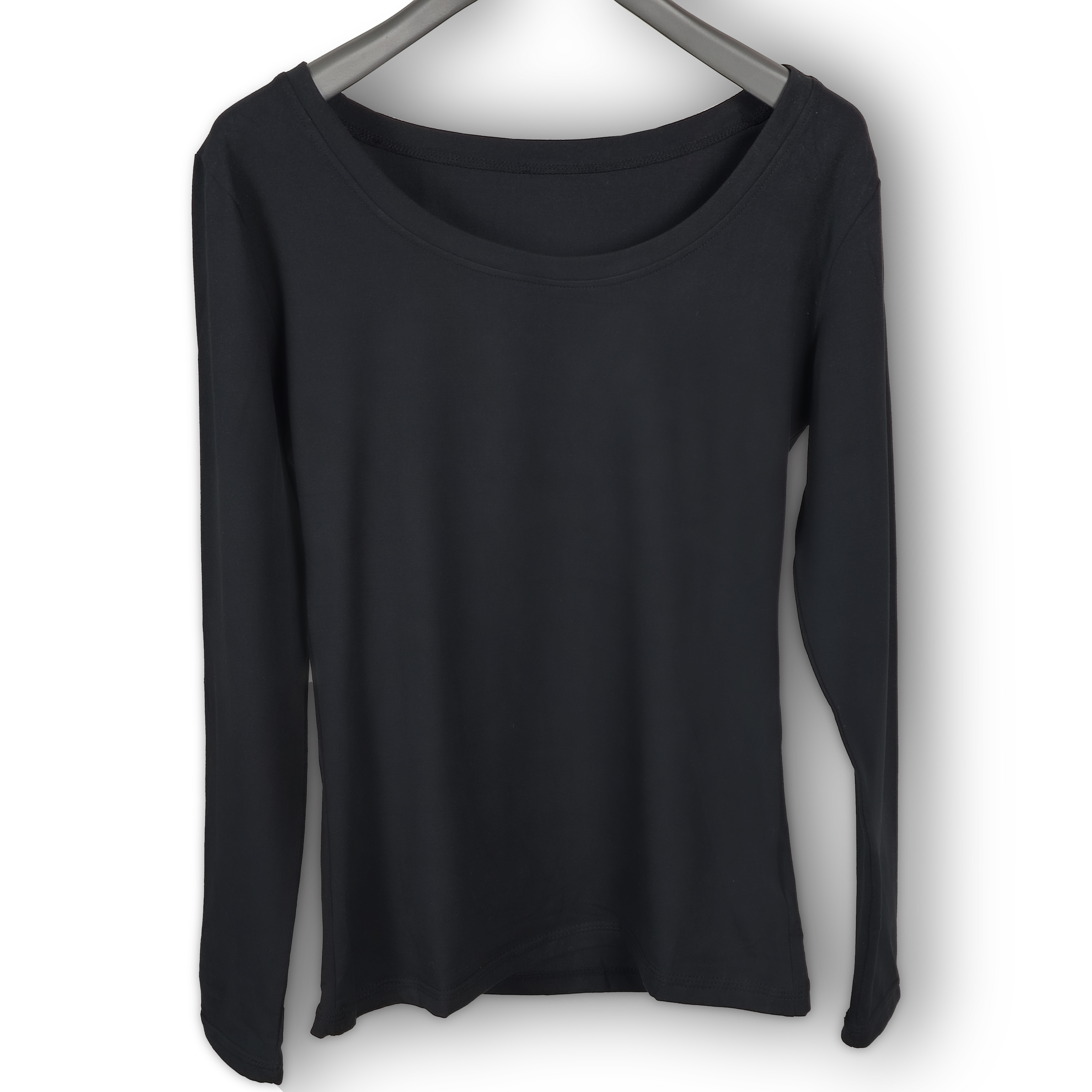 2025新款秋冬女款面膜衣肌底衣保暖内衣女士百搭时尚修身圆领纯色