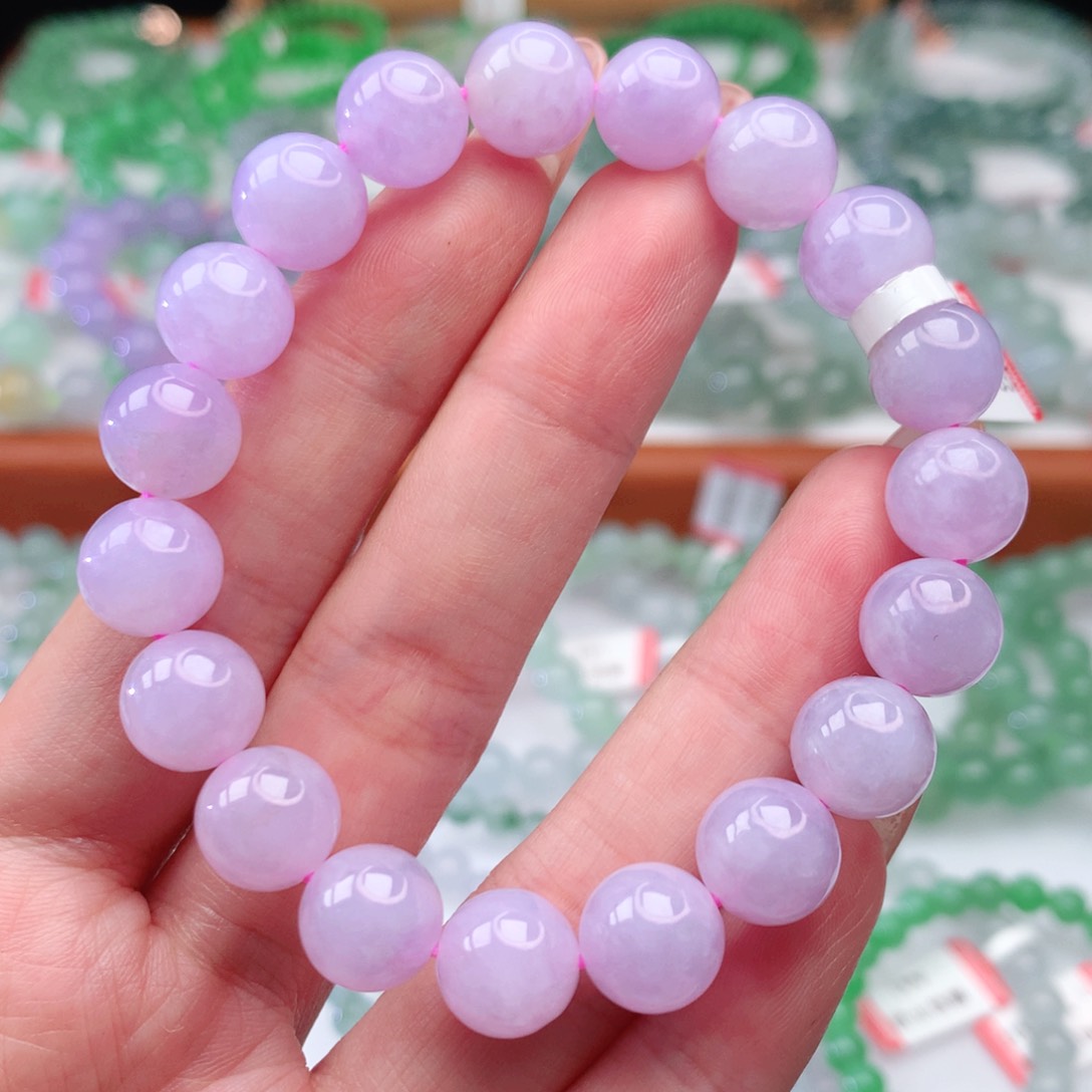 翡翠手链未镶嵌翡翠10mm