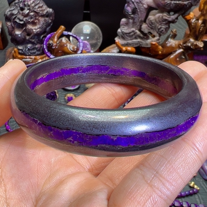 苏纪石（舒俱来）手镯未镶嵌