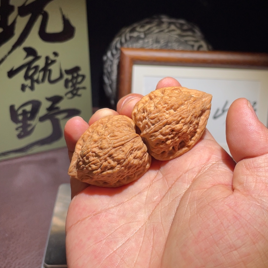 文玩核桃蛇王一抹红