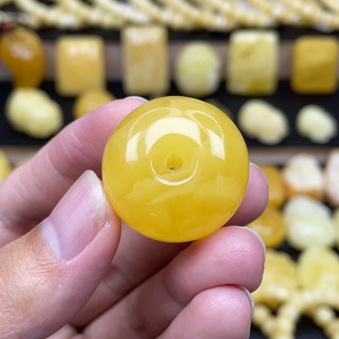 琥珀未镶嵌裸石琥珀蜜蜡