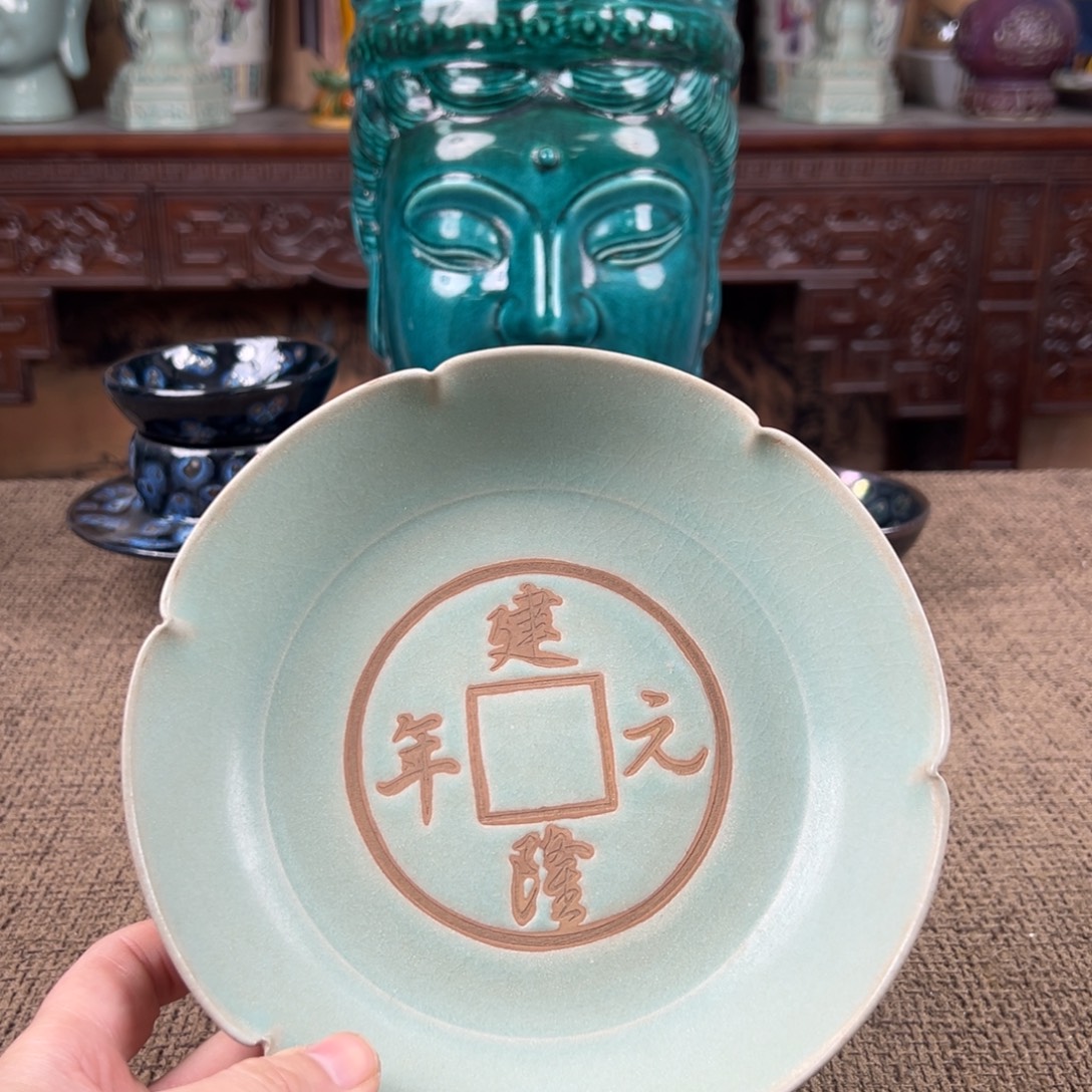 瓷片陶瓷艺术瓷器摆件