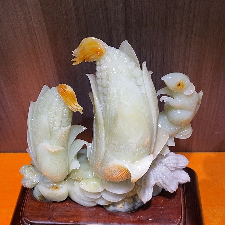 蛇纹石玉（覆膜）珠宝奇石合金