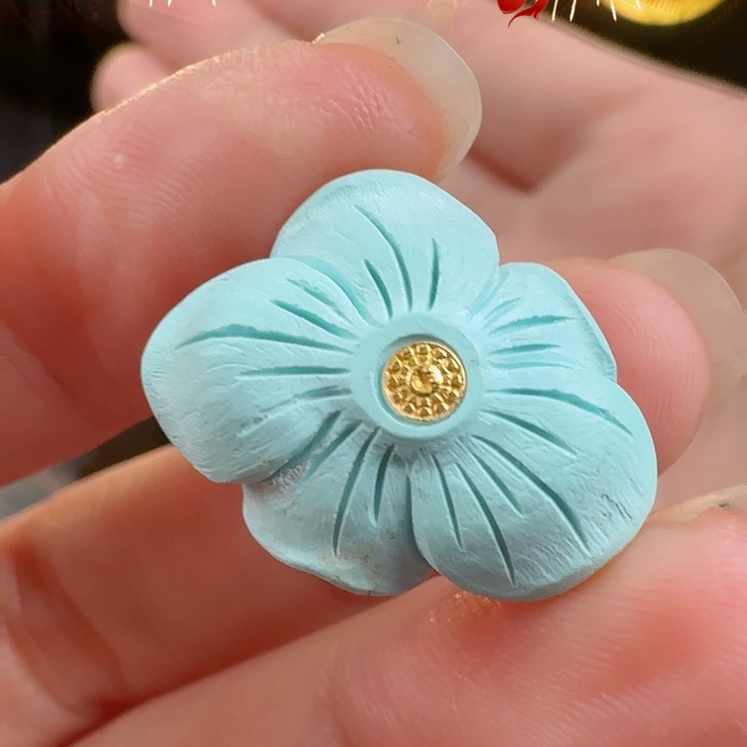 绿松石珠宝奇石未镶嵌