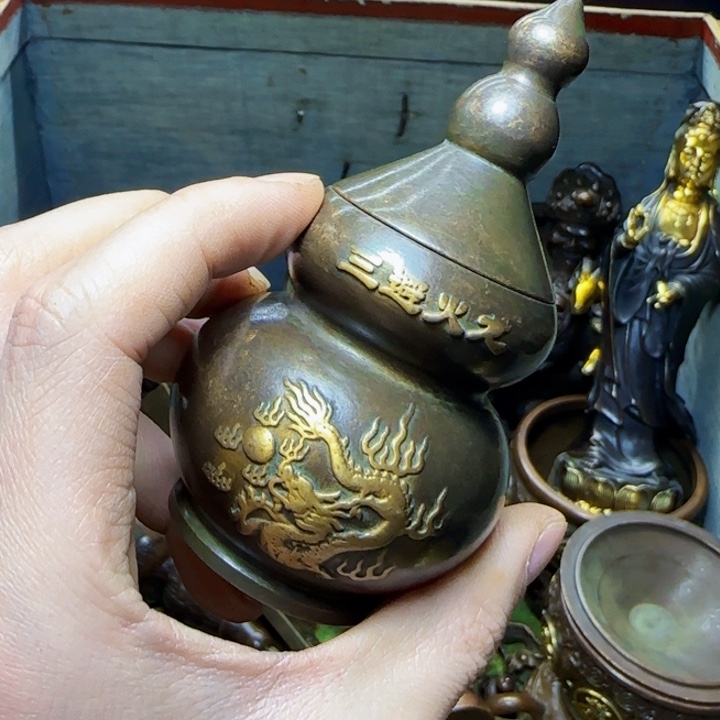 铜器把玩摆件链接