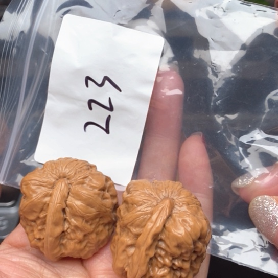 桃核吊坠223一帆风顺