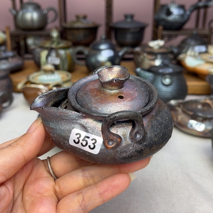 壶裸柴烧陶瓷茶具