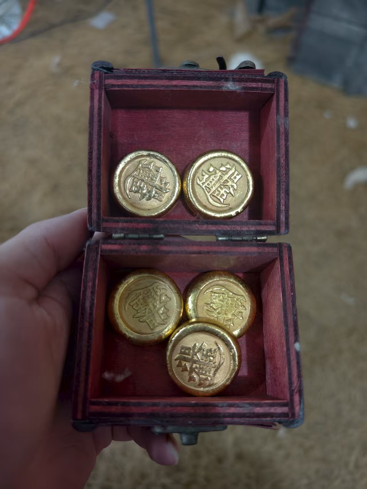 1个居家饰品摆件 320（五个带盒子） 精美摆件现代仿古复古工艺品