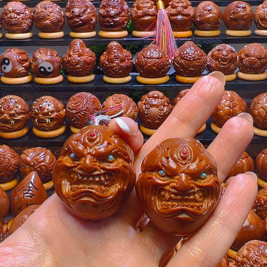 橄榄核手串/手链恶僧一对