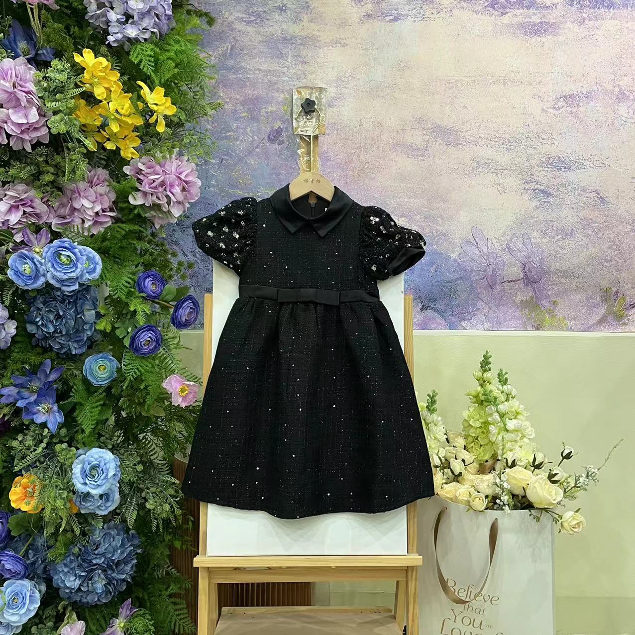 865NF黑色裙子1649