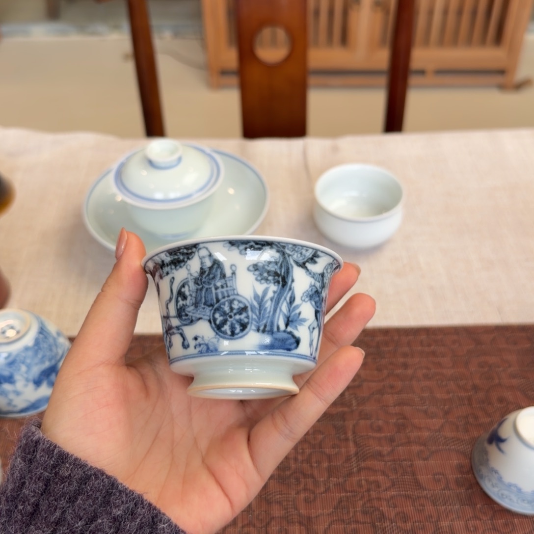 瓷片青花瓷器的制作工艺及