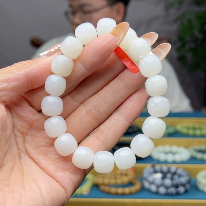 手链未镶嵌和田玉纯天然和田玉新疆且末天泰12