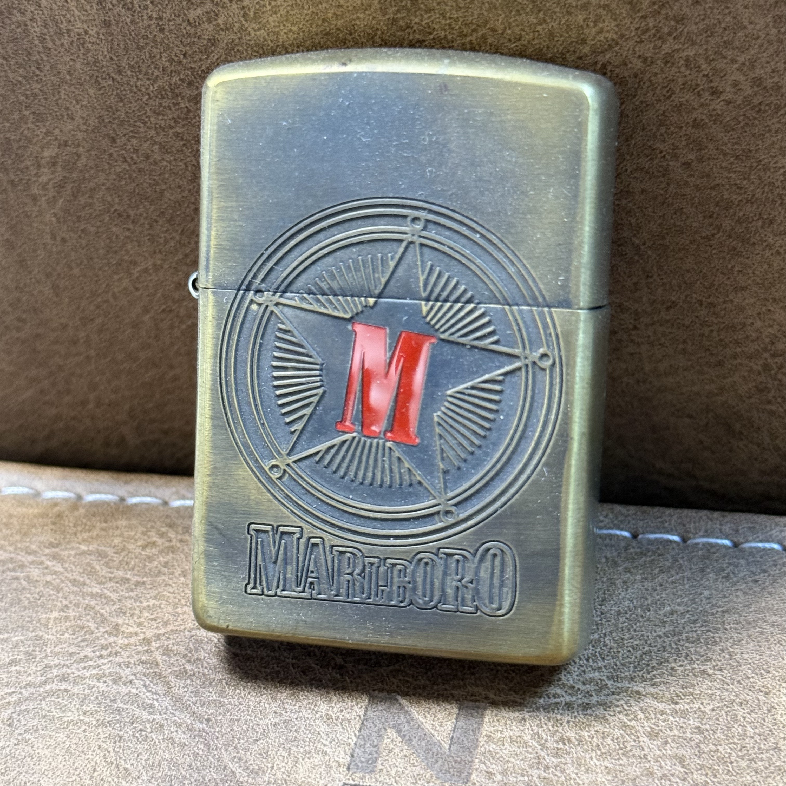 ZIPPO 打火机正品 168红标万宝路 1173