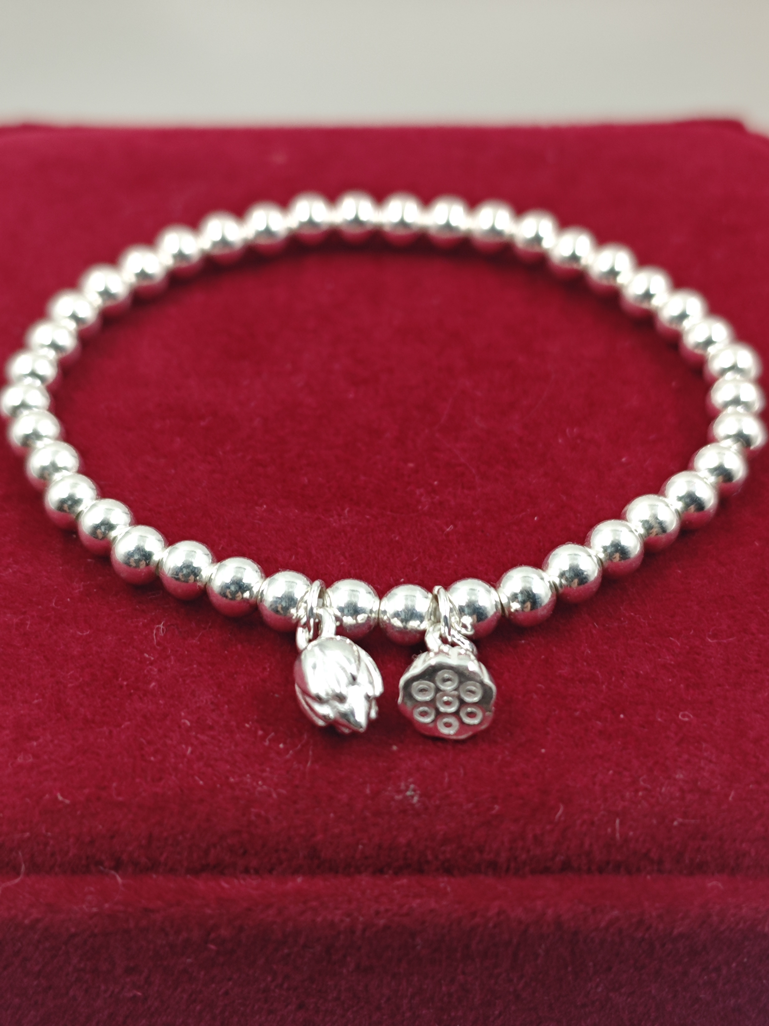 足银手链 S999足银两世欢手链（支持复检 假一赔四）